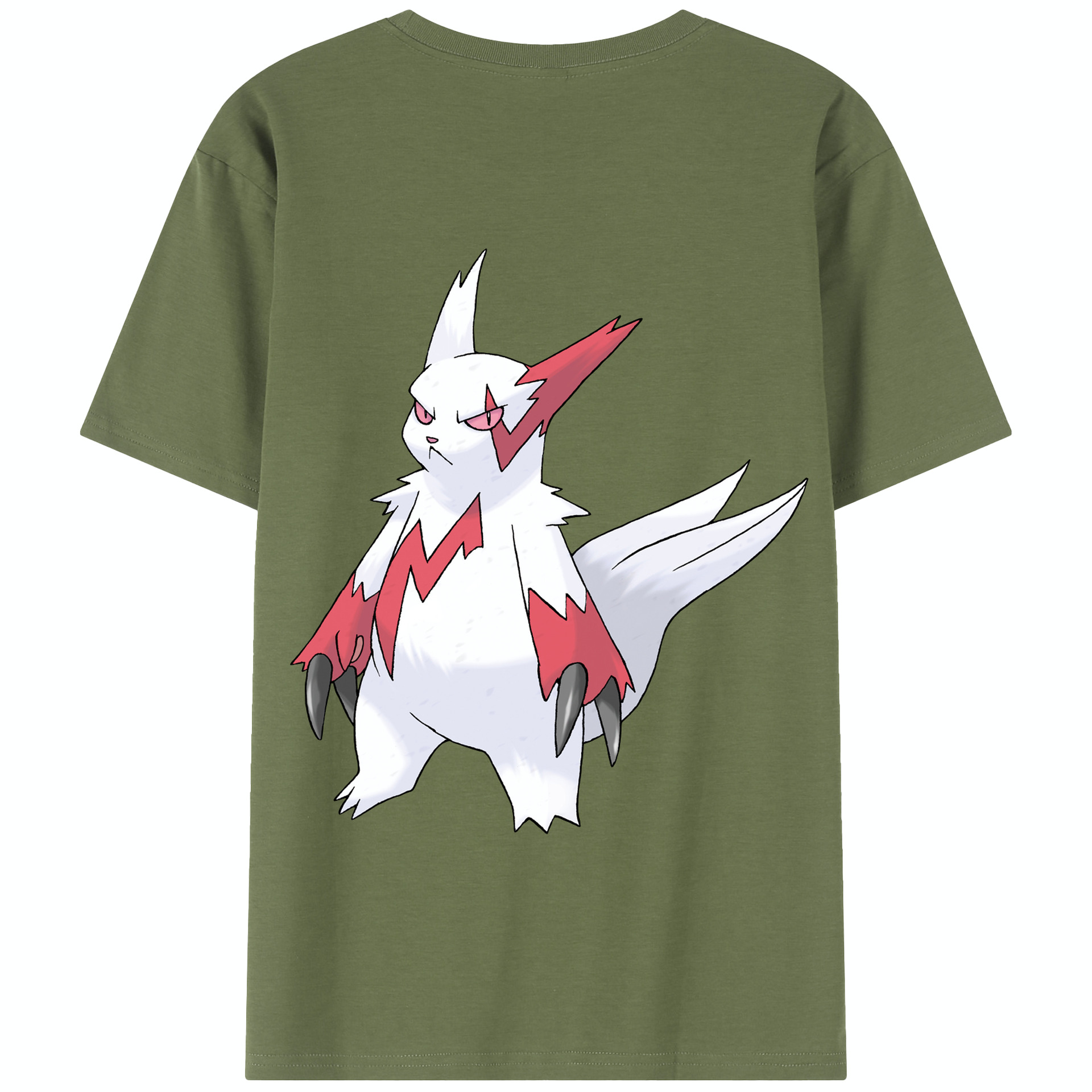 （画像用） ポケットモンスター Pokémon 綿100％半袖Tシャツ（背面プリント）